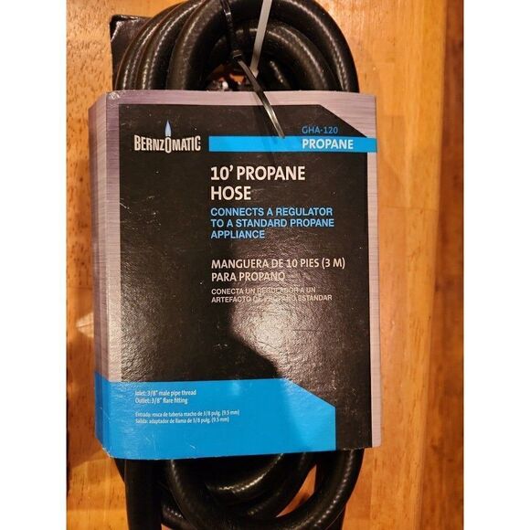 Bernzomatic Two stage propane appliance regulator & 10' hose set - Picture 5 of 10